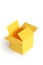 Yellow papery box