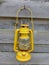 Yellow paraffin lamp