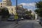 Yellow parking signs on a Bethlehem street