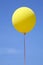Yellow Party Balloon