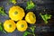 Yellow patty pan squash