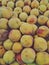 Yellow Peaches - Stockpile of fresh fruit, Johannesburg, South Africa