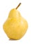 Yellow pear isolated