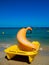 Yellow pedalo, Ibiza