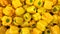 Yellow peppers in bulk