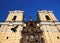 Yellow Peruvian church