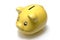 Yellow piggy bank