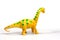 Yellow plastic dinosaur