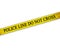 Yellow police tape