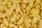 yellow polyurethane foam rubber pieces background texture. stuffing for pillows and furniture