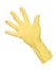 Yellow protection glove