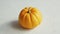 Yellow pumpkin laid in middle