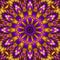 Yellow purple kaleidoscope