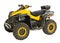 Yellow quadbike