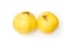 Yellow quince apples