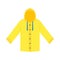 Yellow raincoat waterproof clothes