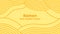 Yellow ramen soup texture banner template