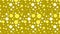 Yellow Random Scattered Dots Pattern