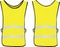 Yellow reflective vest
