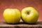 Yellow rennet apple