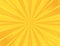 Yellow Retro vintage style background with sun rays vector illustration