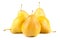 Yellow ripe pears