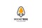 Yellow Rocket Egg Logo