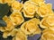 Yellow roses, detail
