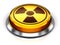 Yellow round nuke button with nuclear radiation symbol