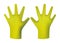 Yellow rubber gloves.