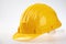 Yellow safety helmet