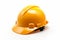 Yellow Safety Helmet for Construction Workers Protective Headgear, AI
