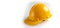 Yellow safety helmet on a white background, Engineering architecture concepts, Banner design