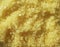 Yellow sea salt closeup background cosmetic crystal