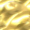 Yellow seamless background with liquid gold. 3D image with golden abstraction