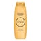Yellow shampoo bottle icon, realistic style
