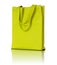 Yellow shopping fabric bag