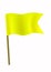 Yellow small flag