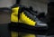 Yellow sneaker