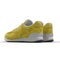 Yellow sneakers on White 3D Illustration