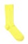 Yellow sock on white background