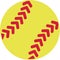 Yellow Softball icon