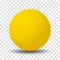 Yellow Sphere Ball