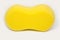 Yellow Sponge over white background