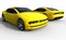 Yellow Sports Car