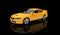 Yellow Sports Car