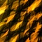 Yellow Square glowing abstract pattern