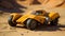 Yellow Star Wars Toy: Konica Auto S3 Inspired Desert Dune-buggy Jet Miniature