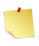 Yellow Sticky Note