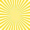 Yellow stripes sunrays background. Sunrays yellow color vector eps10 background.